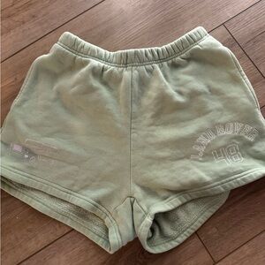 PacSun Sage Green Athletic Shorts Willing to accept offers!!!